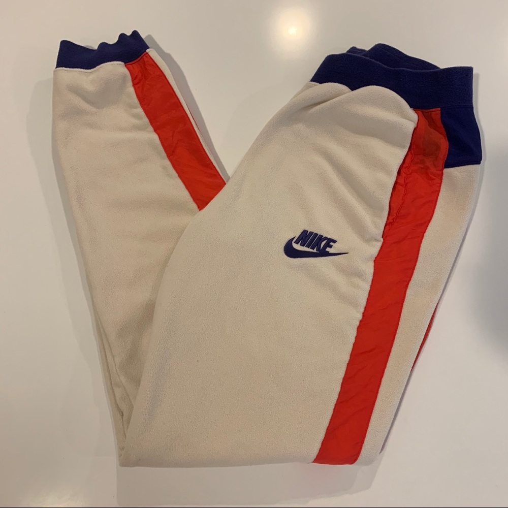 Cream Nike Fleece Pants!